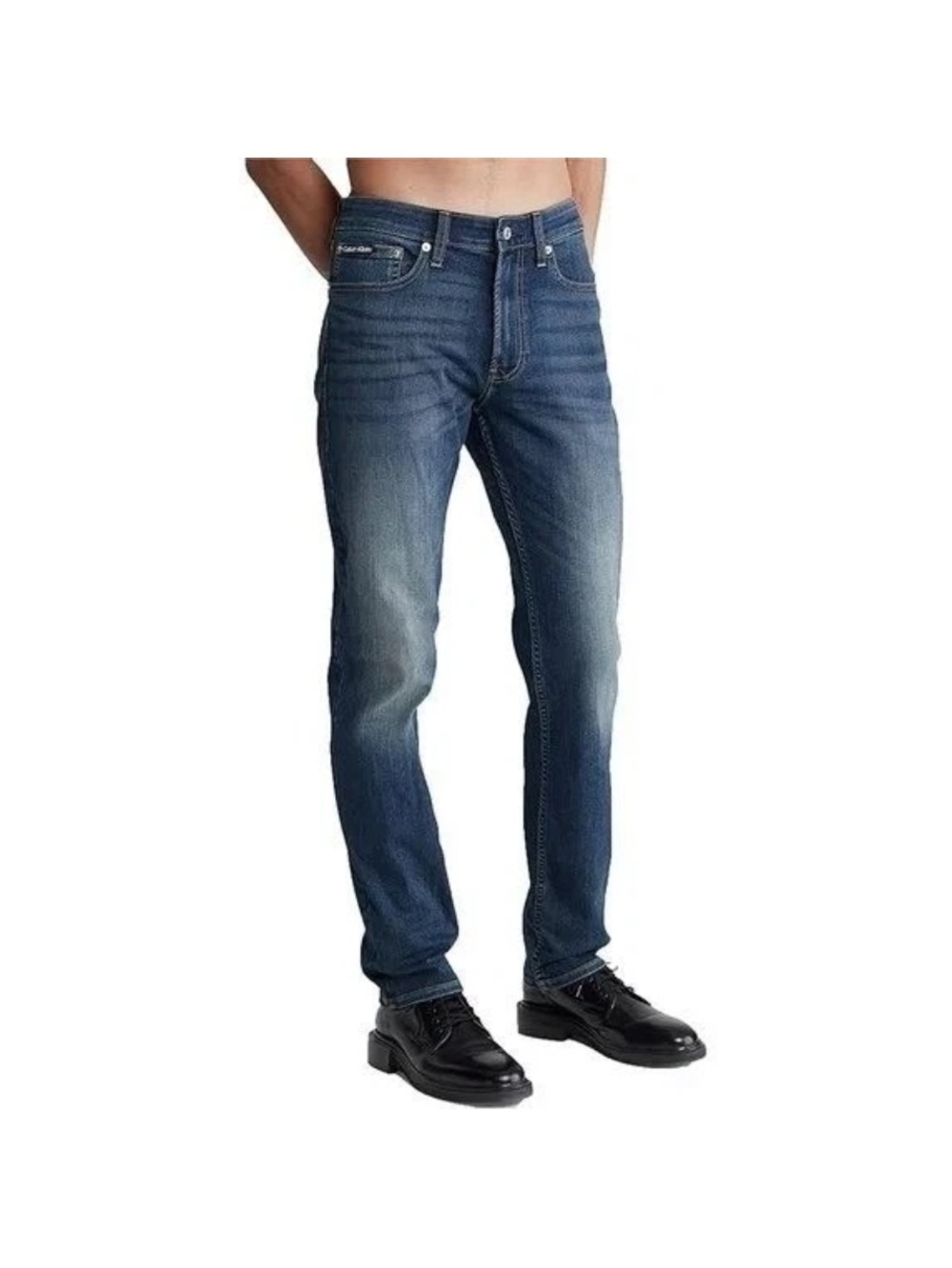 NEW Calvin Klein Men's Jean Straight Fit Avadon dark 30/30